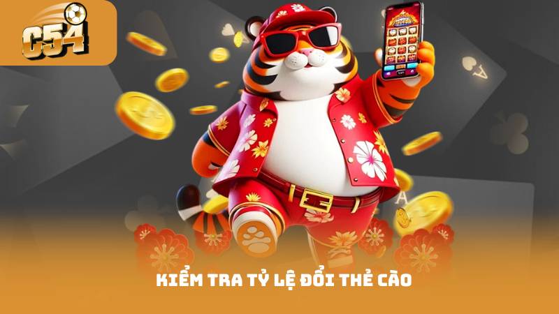 Kiểm tra tỷ lệ đổi thẻ cào